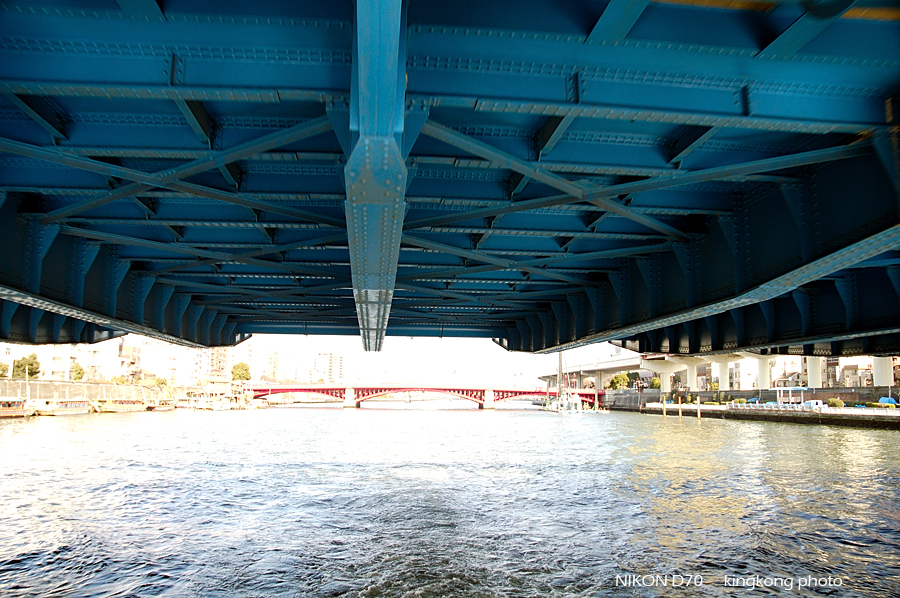 under komagatabashi bridge.jpg - 淺草  台場 - 觀光船